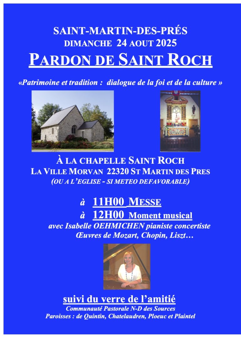Récital en plein-air, Saint-Martin-des-Prés, Côtes-d&rsquo;Armor