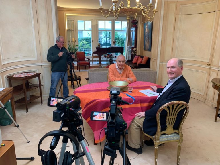 Interview télévisée avec Roberto Benzi